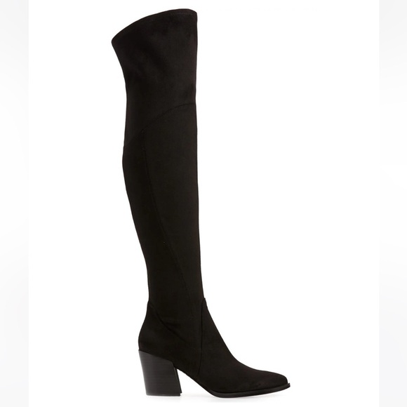 Marc Fisher | Cathi Over The Knee Boot In Black Size 6.5 NEW - Picture 1 of 12
